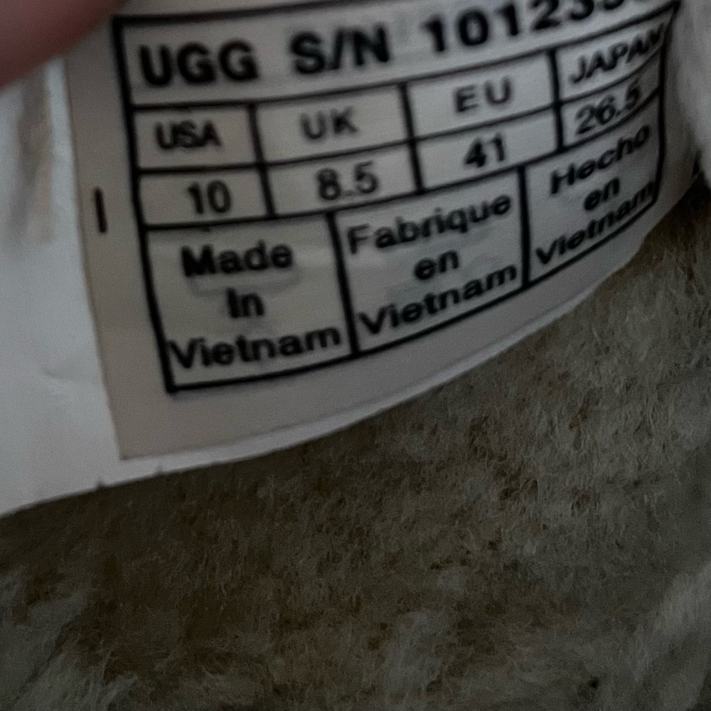 UGG QUINCY CHESTNUT SUEDE/ SHEEPSKIN ANKLE BOOTS - Picture 6 of 6